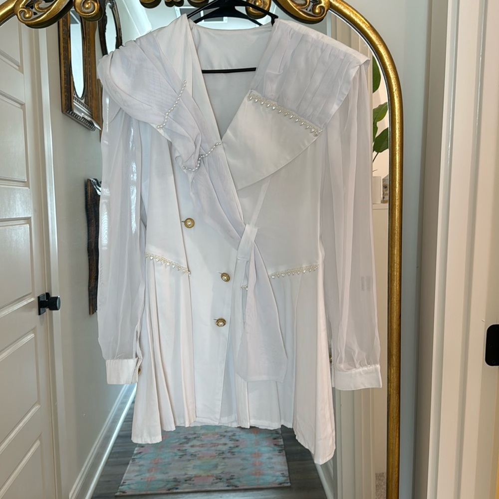 Vintage White Mini Dress